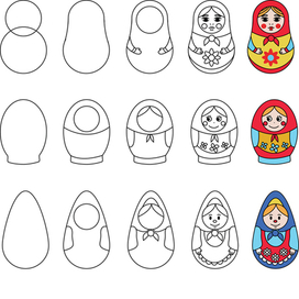 Урок рисования марешек