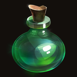 Бутылочка из-под зелья