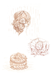 Женское. Рисунки фломастерами