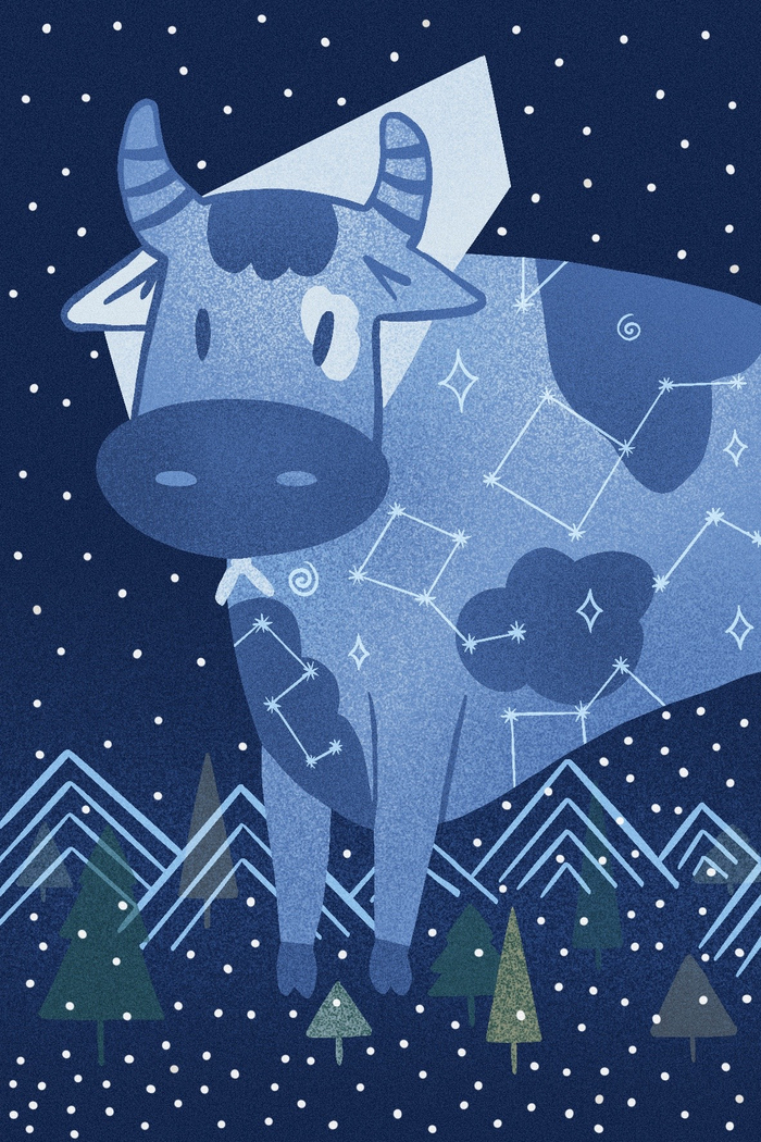 Новогодняя кравица