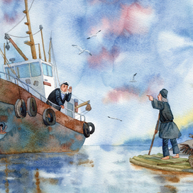 Камчатка не проплывала?