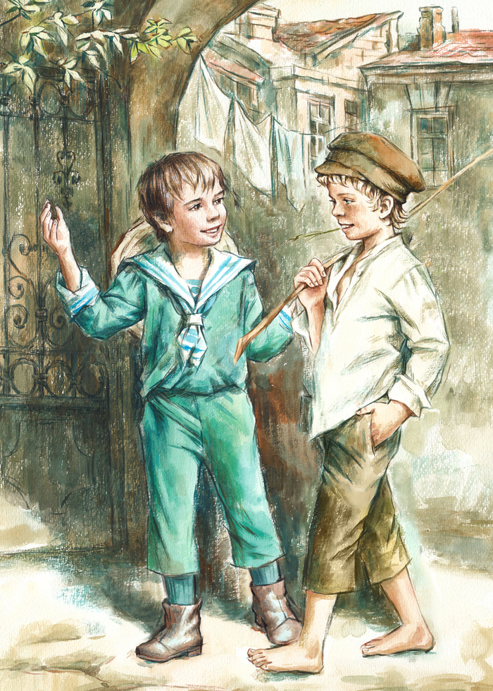 "Белеет парус одинокий". Валентин Катаев