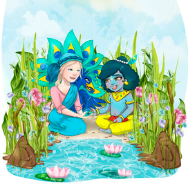 Иллюстрация в детский журнал