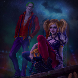 Night in Gotham City