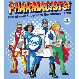 Плакат для фармацевтической компании