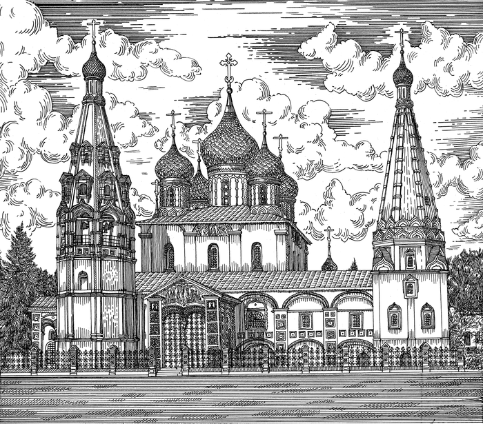 Церковь Ильи Пророка в Ярославле