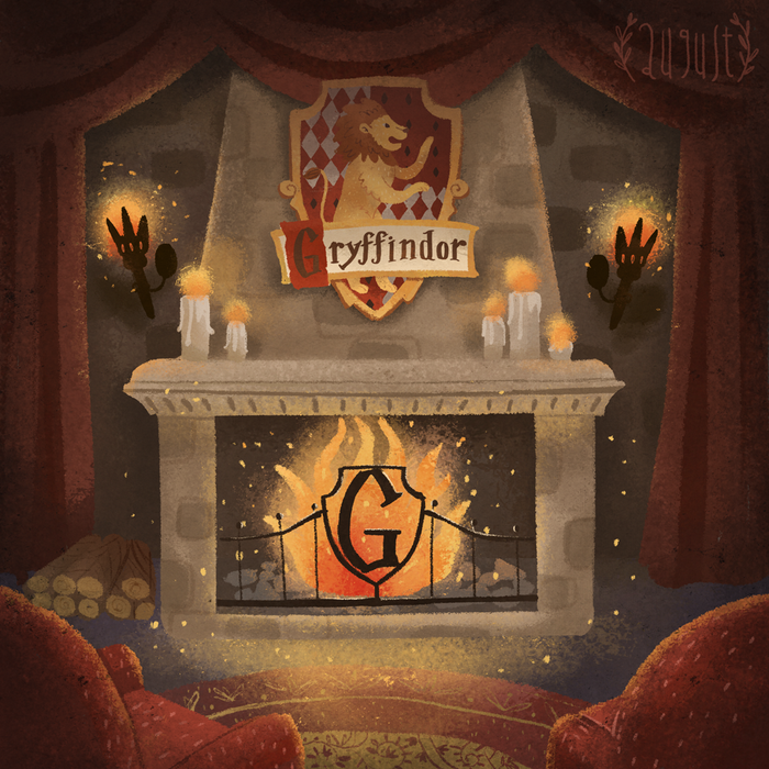 гостиная Гриффиндора