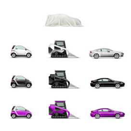 Транспорт для он-лайн игры 