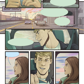 Страница комикса