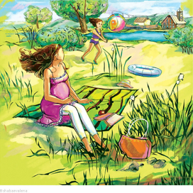 Солнечный день