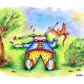 Кроличья безмятежность.