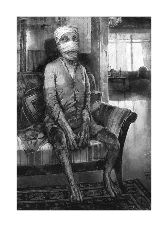 М.А.Булгаков "Собачье сердце"иллюстация к 5 главе