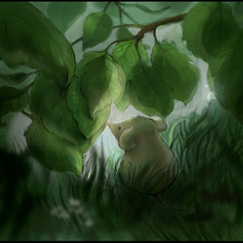 Под листьями