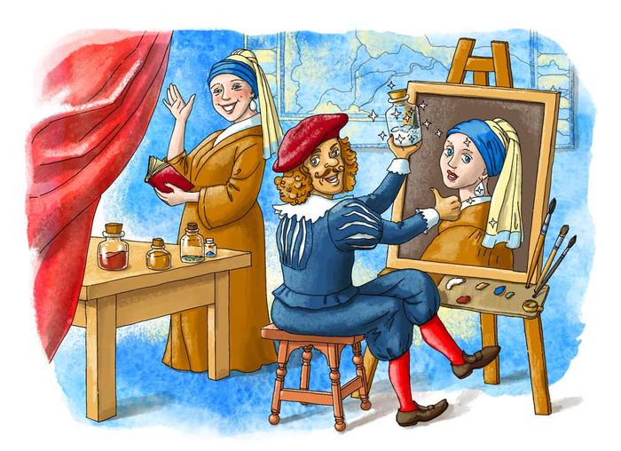 Иллюстрация для книги "Все краски мира"