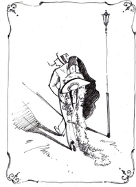 Иллюстрация по спектаклю Театра Доктора Дапертутто (г. Пенза) "Венецианские затейники"