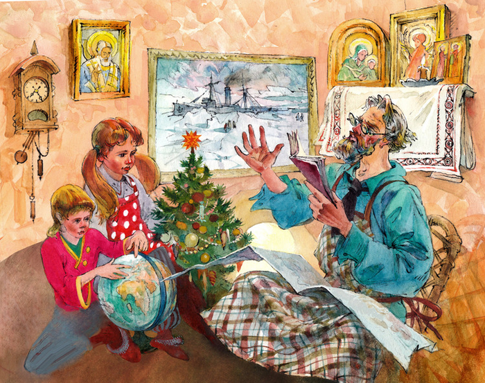 Марина Алёшина "Рождество в северных льдах"