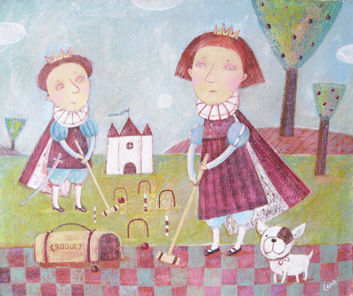 «Игра в крокет»