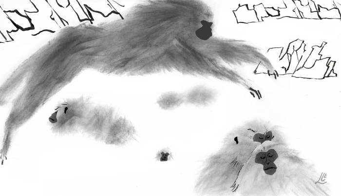 Внезапное на горячих источниках