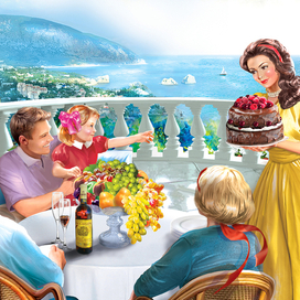 Рекламная открытка