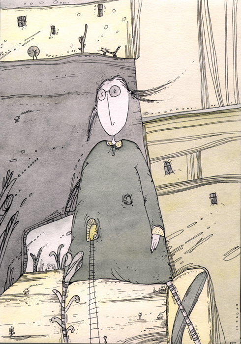 Девочка (Авопортрет)