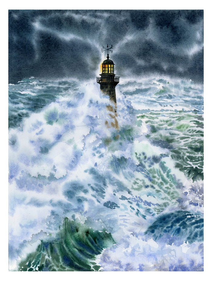 Для музея маячной службы в Кронштадте.