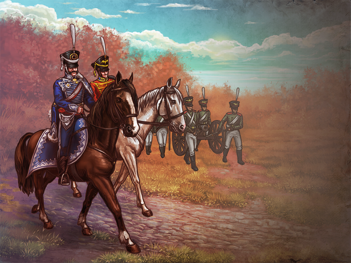 Стихи детям. Бородино