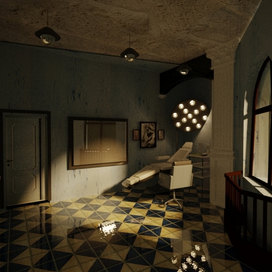 Интерьер тату-салона