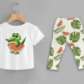 Крокодил из серии малышей