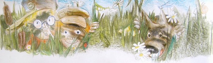 Волчонок в рядах скаутов