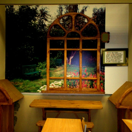 Фрагмент экспозиции музея гимназии 2 им.И.П.Павлова