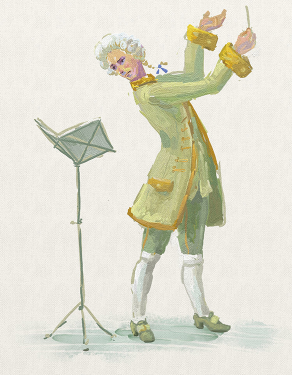 Неудачно поставленный пюпитр