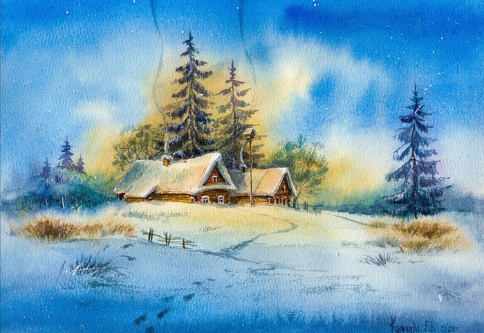 "Зимний пейзаж" 