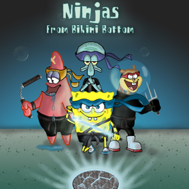 NInjas from bikini bottom