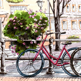 Велосипеды в Амстердаме