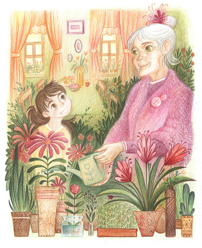 Бабушкины цветы