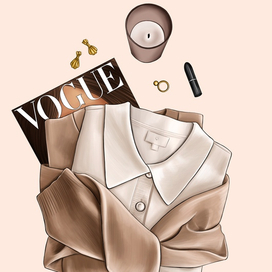 Эстетика иллюстрация для планера