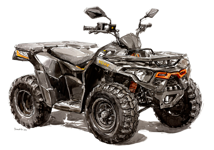 VOGE Loncin Overland 200