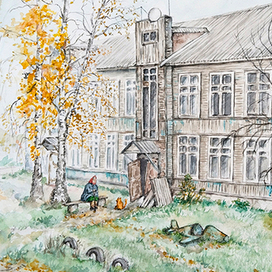 Старый барак