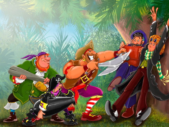 Умные сказки для детей. Галапагосские разбойники