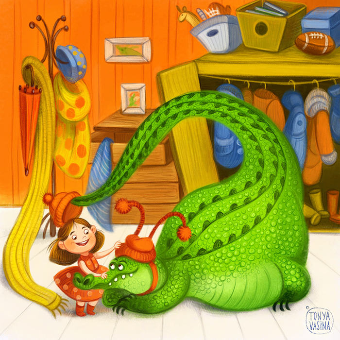 Мой любимый крокодил