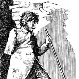 Иллюстрация к рассказу И.С. Шмелёва «Каменный век»