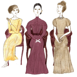 Картина «Леди в театре»