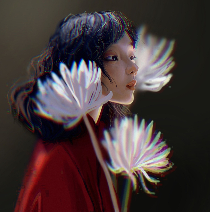 Нежности портрет.