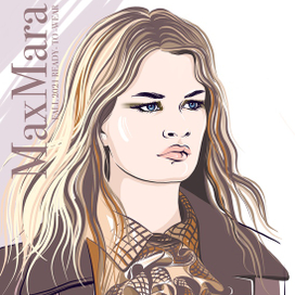 Фэшн портрет для журнала