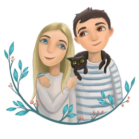 Лена и Женя