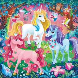 Пазл "Единороги"