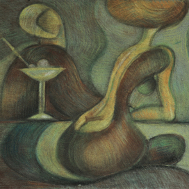 Вечер в баре.