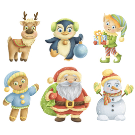 Новогодние персонажи