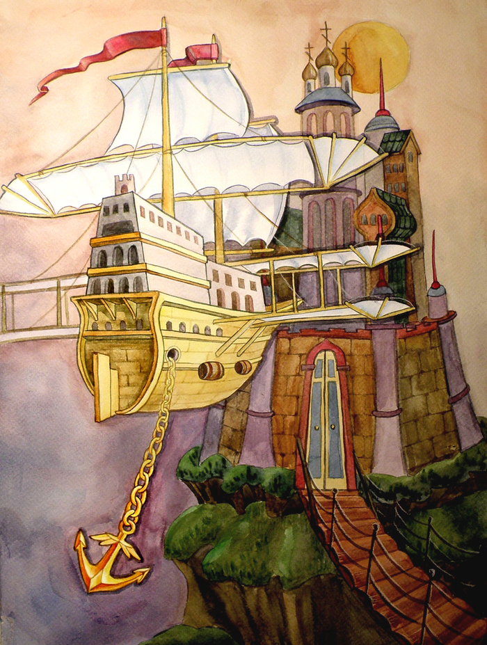 Летающий корабль