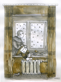 смотрю в окно